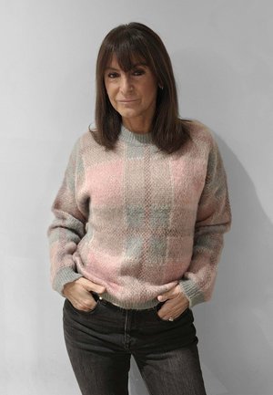 FANTASIA QUADRI - Maglione - rosa