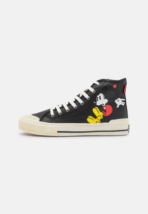 COLLECTOR - High-top trainers - silver