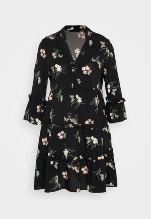 Vero Moda VMEASY 3/4 SHORT  - Nappali ruha - black/ann