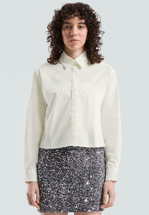 Hemdbluse - creme