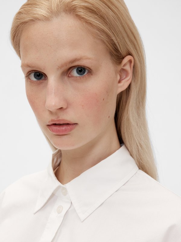 GAP STUDIO CROPPED SHIRT - Button-down blouse4