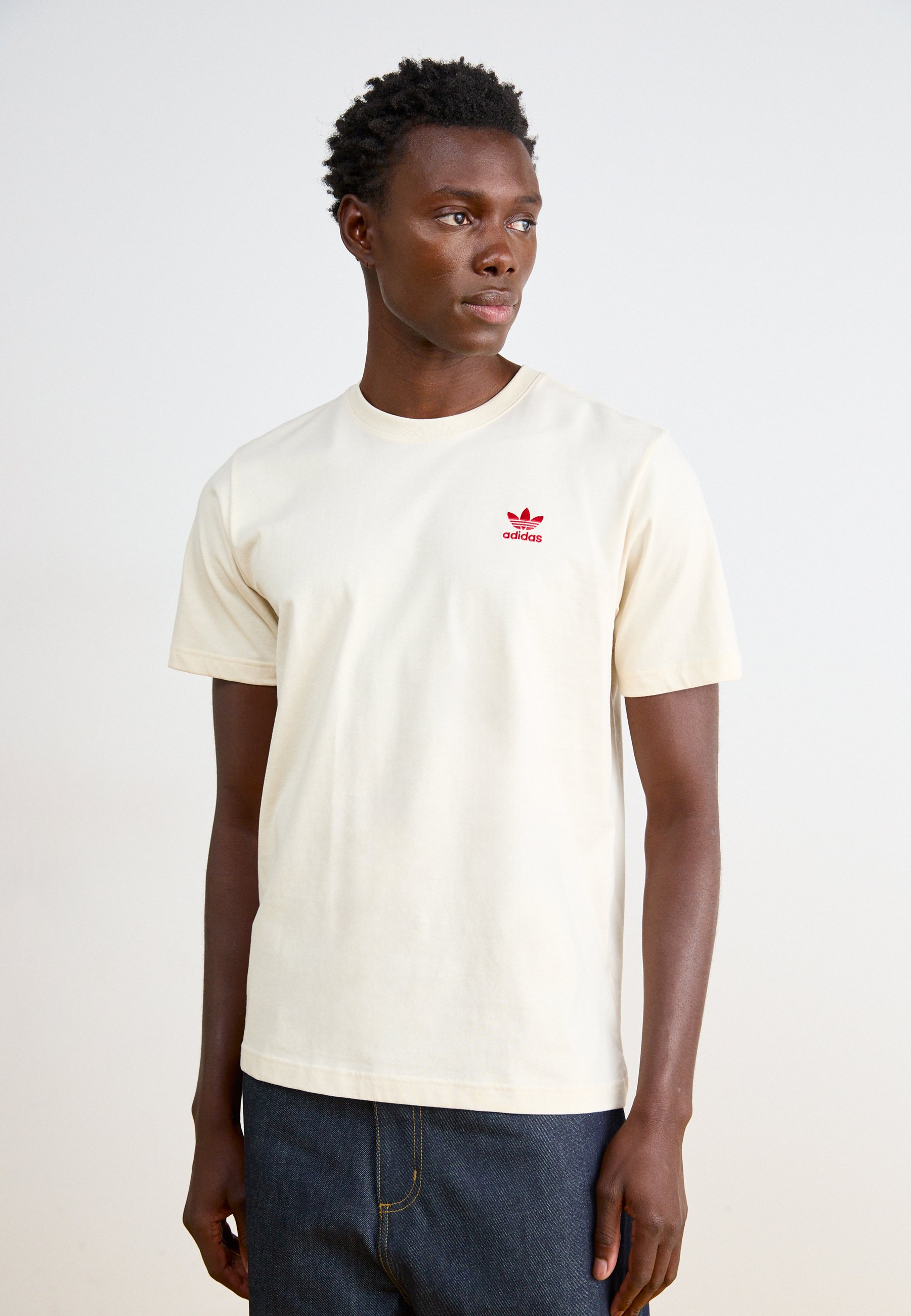 Tシャツ・カットソー ADIDAS Towel Button Up Tee 5FT1502 adidas Towel Button-Up Tee - Yellow | Free Shipping with