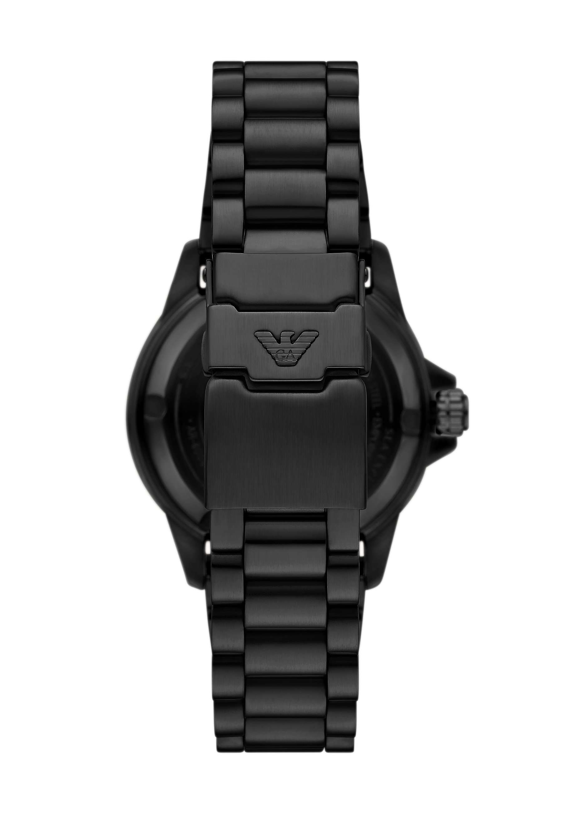 EMPORIO ARMANI AR−1789 【超極上美麗時計】 Emporio Armani TRADITIONAL SEA EXPLORER - Watch - black - Zalando