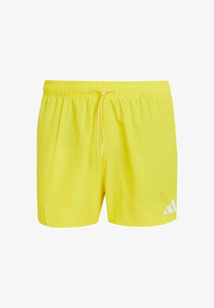 adidas Sportswear 3 STRIPES - Shorts da mare - yellow white