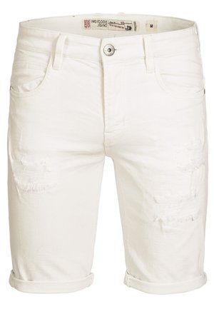 INDICODE JEANS, INCADEN - Shorts vaqueros - off-white