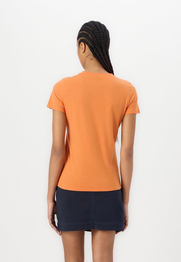 ELOGO - Print T-shirt - open orange4