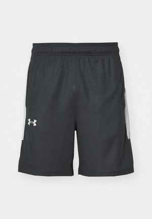 Under Armour ZONE - Korte sportsbukser - castlerock/white