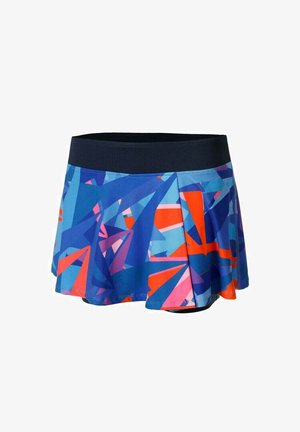 BIDI BADU, SPIKE PRINTED WAVY - Rokken - dark blue blue