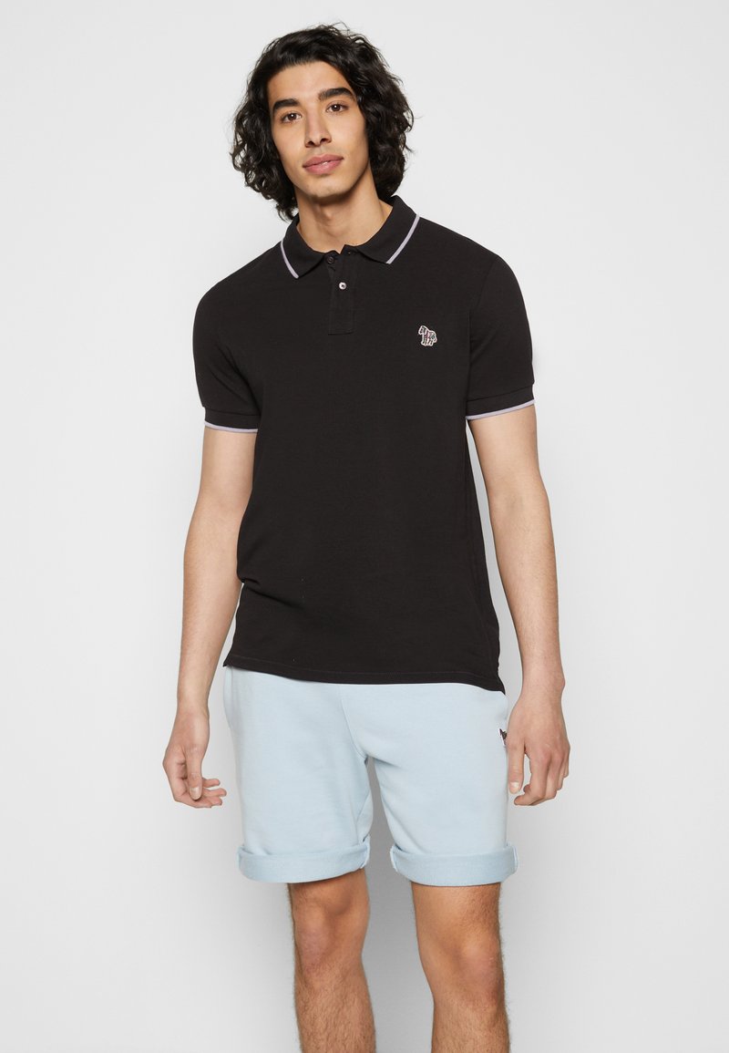 Herren T-shirts & Polos | PS Paul Smith SLIM FIT Poloshirt black/schwarz - BC33682 Herren T-shirts & Polos | PS Paul Smith SLIM FIT Poloshirt black/schwarz - BC33682