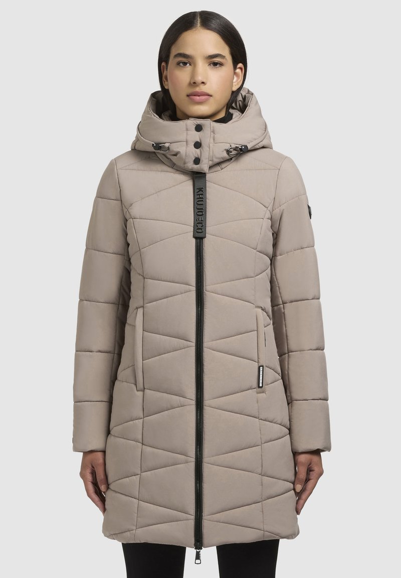 khujo FIT - Wintermantel - graubeige