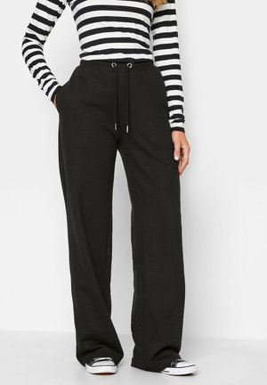 Long Tall Sally WIDE LEG JOGGERS - Pantalon de survêtement - black