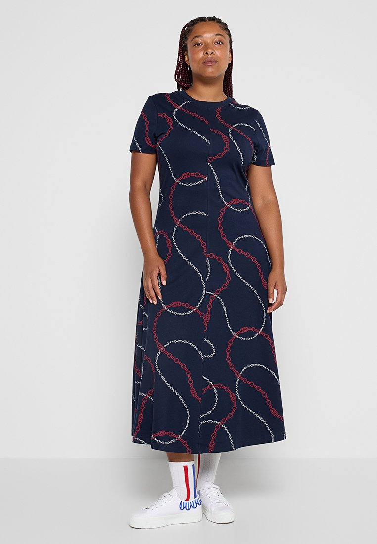 Tommy Jeans Jerseyjurk donkerblauw