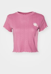 POINTELLE BABY - Nyomott mintás póló - pink
