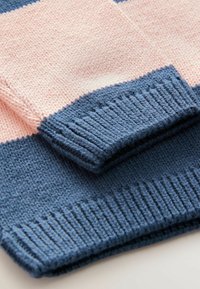 Next REGULAR FIT -  RUGBY  - Långärmad tröja - navy blue pink stripe