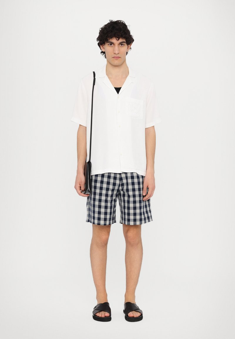 Soulland ORSON SHIRT UNISEX - Pogājama blūze - white