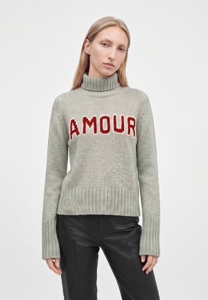 Zadig & Voltaire, NALMA WE AMOUR - Пуловер - gris chine clai