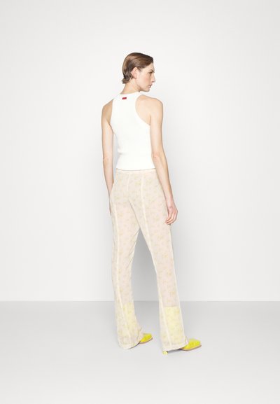 Holzweiler GILLY TROUSERS - Pantalon classique - yellow mix