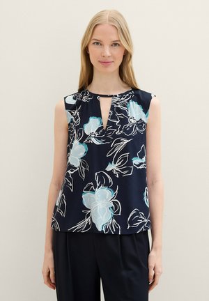 Tom Tailor Damen Blusen Blue Heart Desi