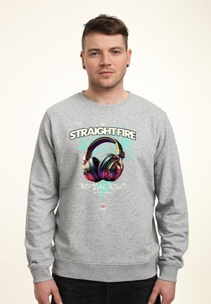 MATT KEELING STRAIGHT FIRE - Sweatshirt - heather grey