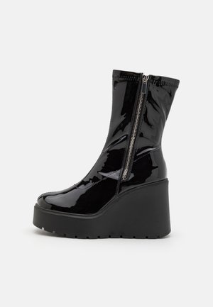 Even&Odd, Bottines à talons hauts - black