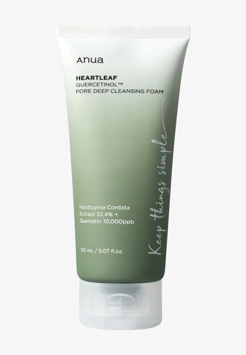 Anua - HEARTLEAF QUERCETINOL PORE DEEP CLEANSING FOAM - Gezichtsreiniger - -, Vergroten