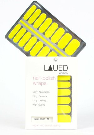 VARGU LAUED NAGELFOLIEN SOLID NEON - Nail stickers - neon moon