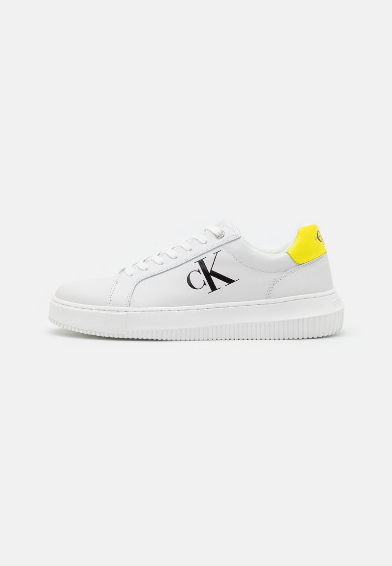 Herren Sneaker low | Calvin Klein Jeans CHUNKY CUPSOLE Sneaker low white/safety yellow/weiß - MV27143 Herren Sneaker low | Calvin Klein Jeans CHUNKY CUPSOLE Sneaker low white/safety yellow/weiß - MV27143