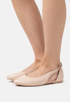 LEATHER - Ballerine - beige