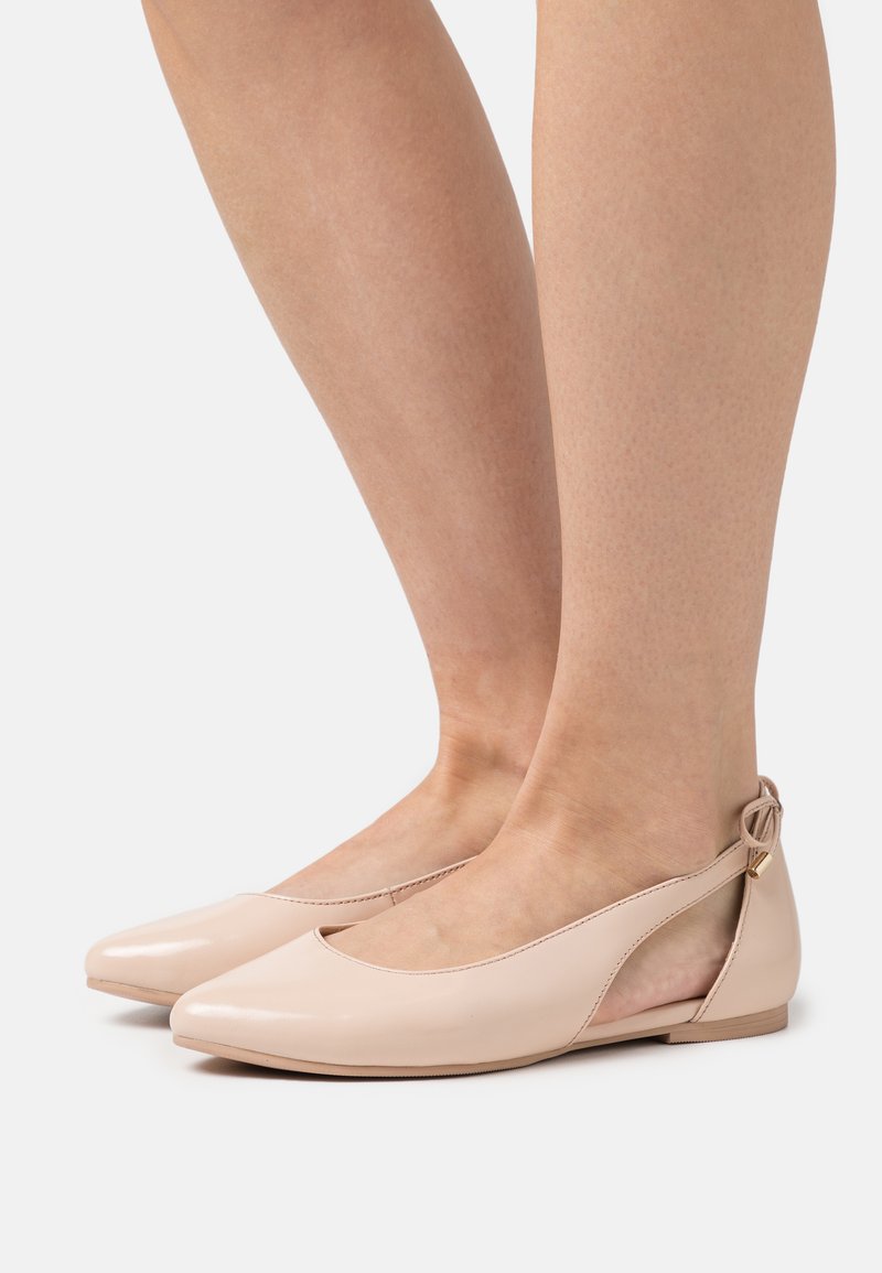 Anna Field LEATHER Ballet pumps beige Zalando.ie