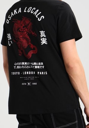 T-Shirt print - black