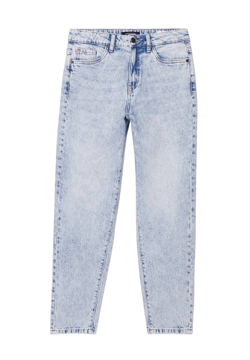 Pantalon Jeans Femme Bonobo, Taille 36 (W26), Couleur Crème/beige, Coupe Slim Droit, Délavé Brut, Occasion Très Bon état