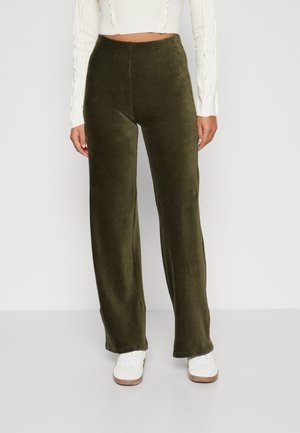 Trousers - dark green