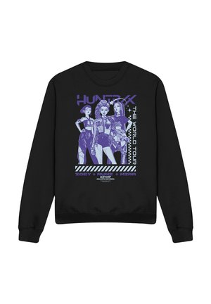 NETFLIX, KPOP DEMON HUNTERS HUNTRIX WORLD TOUR POSTERIZED - Sweatshirt - black