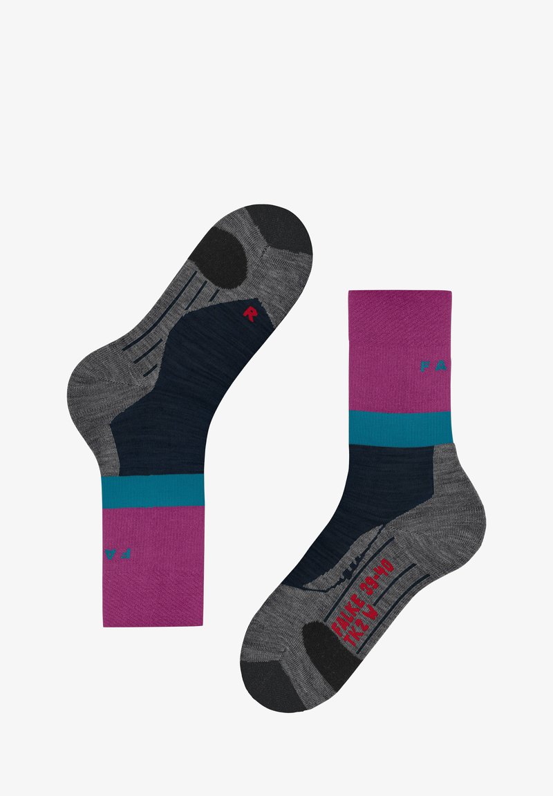 FALKE TK2 - Sportsocken - pacific blue