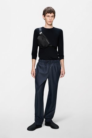 PANTS REGULAR UNISEX - Verryttelyhousut - navy