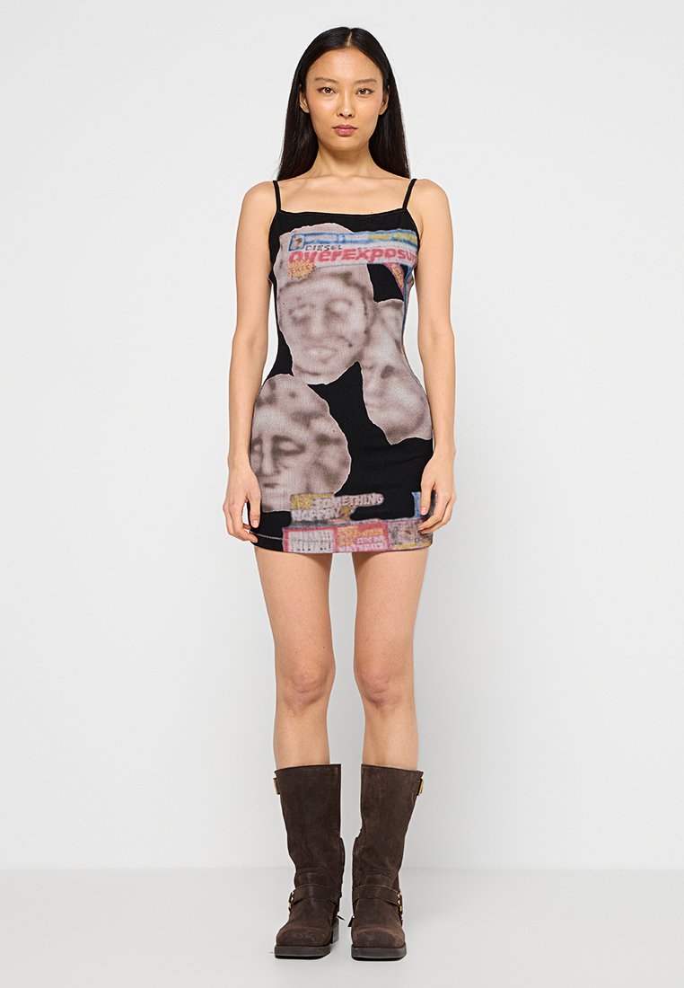 Diesel Jerseyjurk zwart