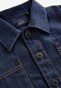 Next HOODED  REGULAR FIT - Džinsa auduma jaka - dark denim rinse