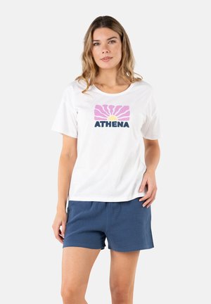 COURT EASY SET - Pyjama - blanc/marine