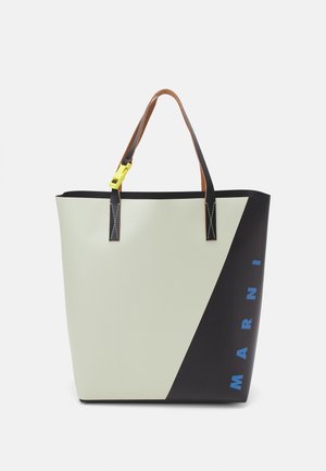 Marni UNISEX - Tote bag - shell/black