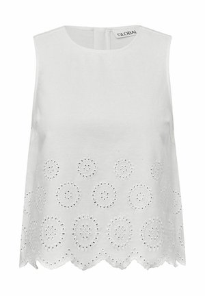 Global Funk RIHNE SCALLOP - Bluse - white