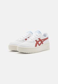 ASICS SportStyle JAPAN S PF - Baskets basses - white/burnt red