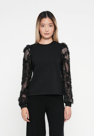 ONLLAVIN O NECK - Sweatshirt - black
