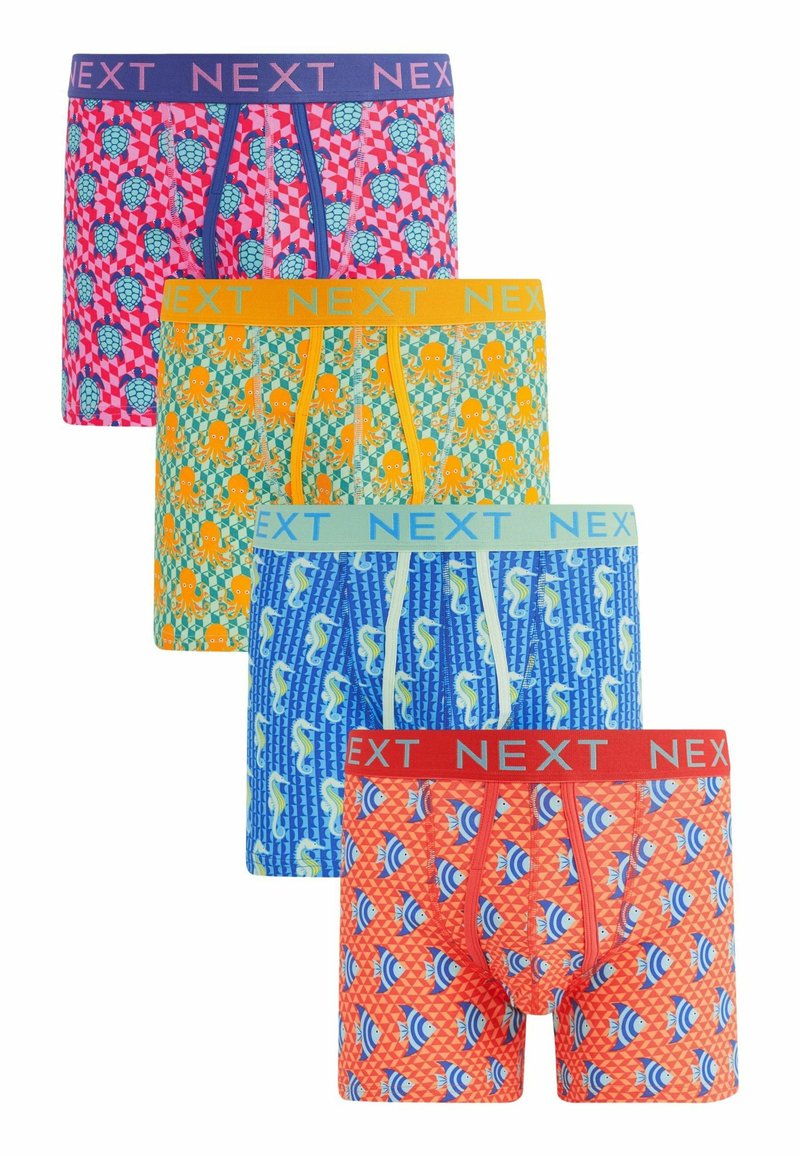 Next 4 PACK - Bokserit - bright sealife geo