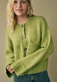 Next POCKET - Cardigan - green olive