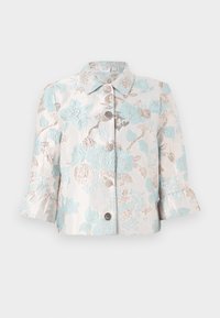 VIOTHEA BLAZER - Blazer - snow white detail:jaquard blue/gold