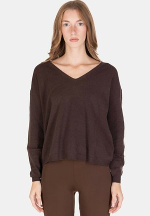 MAGLIA - Maglione - marrone