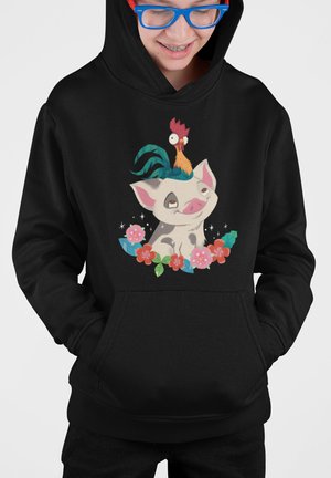 Disney MOANA TROPICAL BUDDIES - Kapuzenpullover - black