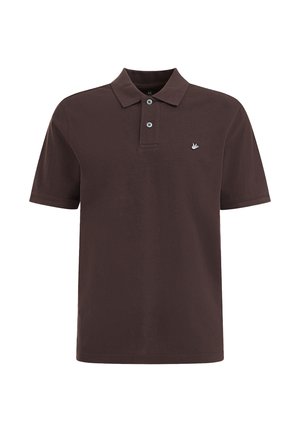 WE Fashion, Poloshirt - dark brown