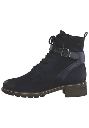 Tamaris Schnürstiefelette - navy