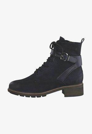 Tamaris Lace-up ankle boots - navy
